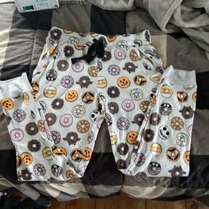 Halloween donut pajama pants